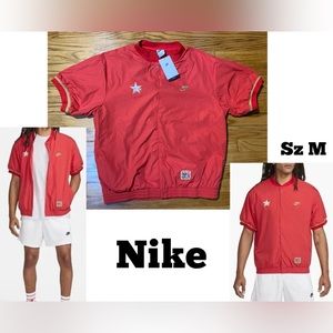 Nike Authentics Men's Warm-Up Shirt Basketball Men’s Sz Medium New!